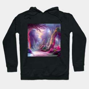 Colorful Crystal Stalactite Hoodie